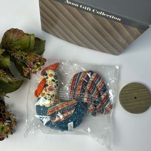 Vintage 1986 NIB Patchwork Pals Pomander Rooster